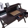 Techni Mobili Writing Desk with Storage; Wenge