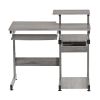 Techni Mobili Complete Computer Workstation Desk; Grey