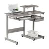 Techni Mobili Complete Computer Workstation Desk; Grey