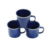 24 Piece Dinnerware Enamel Set