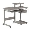 Techni Mobili Complete Computer Workstation Desk; Grey