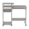 Techni Mobili Complete Computer Workstation Desk; Grey