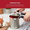 1pc, Heavy Duty Stainless Steel Jar and Bottle Opener - Adjustable and Smooth Edge Manual Hand Held Can Opener for Easy Opening - Perfect for Kitchen