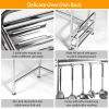 Over Sink Dish Drying Rack Shelf Stainless Steel Kitchen Countertop Bowl Dish Chopping Board Organizer Rack