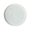 Abott White Round Stoneware 16-Piece Dinnerware Set