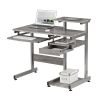 Techni Mobili Complete Computer Workstation Desk; Grey