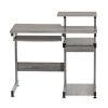 Techni Mobili Complete Computer Workstation Desk; Grey