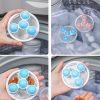 3pcs Pet Hair Remover; Reusable Lint Catcher Washing Machine Hair Filter; Laundry Hair Removal Ball; Durable Cleaning Mesh Bag Floating Lint Remover F