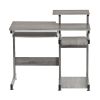 Techni Mobili Complete Computer Workstation Desk; Grey