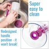 Pancake Batter Dispenser - Kitchen Must Have Tool for Perfect Pancakes, Cupcake, Waffle, Muffin Mix, Crepe & Cake - Easy Pour Baking Supplies for Grid