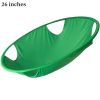 1pc 21in/26in Laundry Hamper Basket Foldable Hamper Oval Tub Green Cloth Storage Baskets Home Dryer Helper Clothes Carrier Organizer