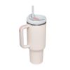 1200ml Stainless Steel Mug Coffee Cup Thermal Travel Car Auto Mugs Thermos 40 Oz Tumbler with Handle Straw Cup Drinkware New In