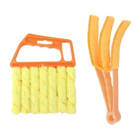 2/4pcs, Window Venetian Blinds Cleaning Tools Window Blinds Dusting Brush And 7-finger Dusting Brush, Suitable For Window Air Conditioner Duster Dirt (Quantity: 2pcs)