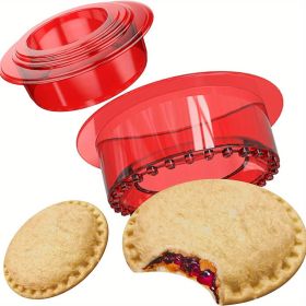 1pc, Uncrushable Bread Sandwich Maker Mold for Toddlers - Perfect for DIY Cookies, Lunchboxes, and Bento Boxes - Kitchen Accessory for Back to School (Color: Red)