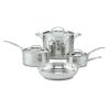 Chef's Classic Stainless Steel 11 Piece Cookware Set (77-11G)