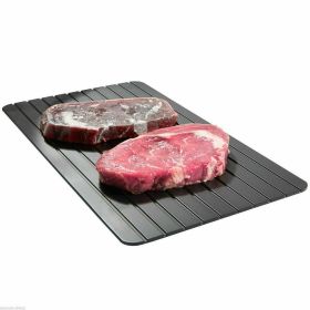 Fast Defrost Tray Fast Thaw Frozen Food Meat Fruit Quick Defrosting Plate Board Defrost Tray Thaw Master Kitchen Gadgets (default: default)