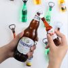 1pc Magnetic Beer Bottle Opener - Perfect Housewarming, Birthday, and Men's Gift - Easy to Use and Stylish