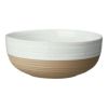 White Round Stoneware 16-Piece Dinnerware Set