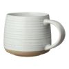 White Round Stoneware 16-Piece Dinnerware Set