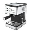 Espresso Machine 20 Bar Pump Pressure Cappuccino latte Maker Coffee Machine with ESE POD filter&Milk Frother Steam Wand&thermometer, 1.5L Water Tank,