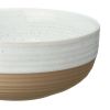 White Round Stoneware 16-Piece Dinnerware Set