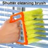 2/4pcs, Window Venetian Blinds Cleaning Tools Window Blinds Dusting Brush And 7-finger Dusting Brush, Suitable For Window Air Conditioner Duster Dirt