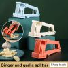 1pc, Easy-to-Use Garlic Cutter and Press - Perfect for Slicing and Squeezing Garlic and Ginger - Kitchen Supplies for Vegetable Chopping and Preparati